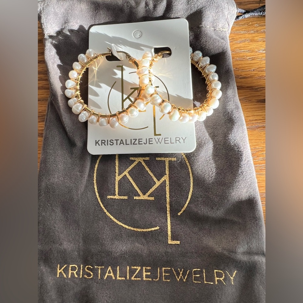Serena earrings from Kristalize Jewelry.